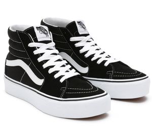 Klassische VANS SK8-HI PLATFORM 2.0 UNISEX Sneaker High Skater-Schuhe VN0A3TKN6BT1 Schwarz/Weiß