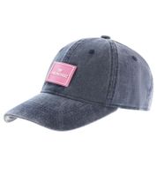 Faded ZWILLINGSHERZ Basic Classic Baseball Cap with Logo Patch, Cotton Cap, Adjustable Brim Cap 4603M K25357 in Army Green/Gray, Gray, Brown, Navy Blue, Pink, or Black