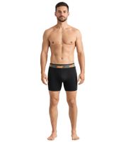 Pack de 3 bóxers básicos PUMA para hombre, ropa interior de algodón, 100003547 3726 Verde Oliva/Gris/Negro