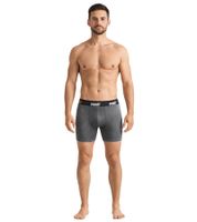 Pack de 3 bóxers básicos PUMA para hombre, ropa interior de algodón, 100003547 3726 Verde Oliva/Gris/Negro
