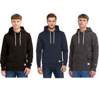 Classic SOLID SDChap Men's Hoodie 21301306ME-1940 in Black, Blue, or Gray