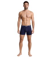 2-Pack Jeep Basic Boxer Shorts for Men, Cotton Underwear I101545-001, Black, Dark Gray, or Dark Blue