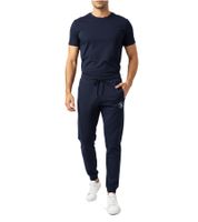 Sporty ON THAT ASS Calvin Klein Men's Cotton Jogging Pants with Logo and Pockets, Dark Blue