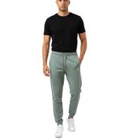 Sporty ON THAT ASS Calvin Klein Men's Cotton Jogging Pants with Logo and Pockets, Green