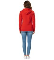 Everyday Helly Hansen Women's Zip-Up Hoodie with Pockets, 280 g/m², 79217, Black, Red, or Navy Blue