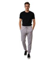 Pantalon de jogging homme ON THAT ASS Aaron, en molleton de coton avec logo et poches, gris clair