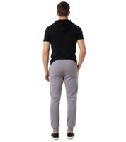 Pantalon de jogging homme ON THAT ASS Aaron, en molleton de coton avec logo et poches, gris clair