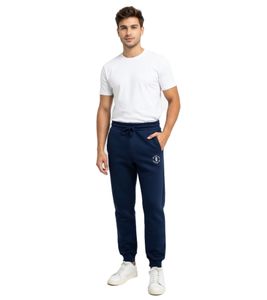 Pantalon de jogging en coton sport pour homme ON THAT ASS XOLO, bleu marine, avec logo et poches