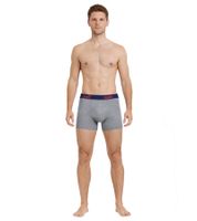 Pack de 3 bóxers básicos PUMA para hombre, de algodón, 100003547 005, azul/gris/azul marino