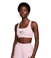 Top corto da donna NIKE Team Fitness con maglia sportiva DryFit HQ0986-663 Rosa