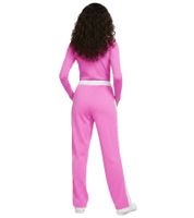 Pantalon de jogging confortable NIKE Sportswear Air taille mi-haute pour femme, avec logo Swoosh Air brodé, coloris rose/gris (FN1905-675)