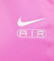 Pantalon de jogging confortable NIKE Sportswear Air taille mi-haute pour femme, avec logo Swoosh Air brodé, coloris rose/gris (FN1905-675)