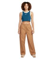 NIKE Sportswear Essential Woven Women's Cargo Pants with Ripstop Fabric, Cotton Trousers FV7643-224 Brown