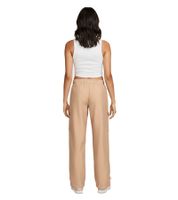 Pantalon cargo femme Nike Trend en tissu tissé avec cordons de serrage élastiques aux chevilles, style décontracté HJ3982-200 Beige