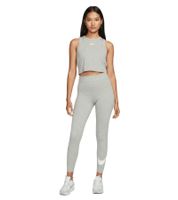Leggings confortables NIKE Sportswear Classics taille haute à motif graphique pour femme, en coton, coloris gris DV7795-063