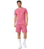 2-Piece ON THAT ASS Men's Summer Set: Cotton T-Shirt & Shorts - Comfortable Summer Outfit in a Modern Style, Red