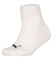 Lot de 7 paires de chaussettes PUMA Kids en coton mi-mollet pour filles et garçons, coutures plates, référence 701222092 002, coloris noir/blanc/gris