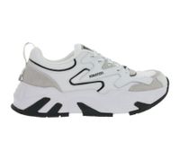 Extravagant STARTER Buffalo Men's Sneakers with Genuine Leather and Suede - Retro Sneakers in 90s Style SMB102321 White/Multicolor, Black, or White