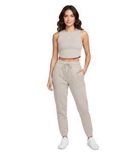 Débardeur court intemporel NIKE Sportswear Essentials pour femme, modèle FB8279-019, beige