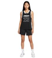 Maillot de basketball femme NIKE Jordan Jersey 23 avec débardeur en mesh noir FN6687-010