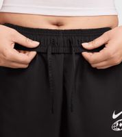 Comfortable NIKE Sportswear Woven Women's Jogging Pants, Tracksuit Bottoms, Streetwear Style, Sports Pants HQ0988-010 Black