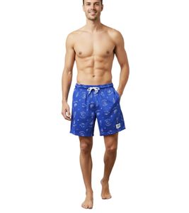 Comfortable SCOTCH & SODA Men's Sports Shorts, Mesh Bermuda Shorts, Fitness Shorts SSSP25M266619 430 Royal Blue