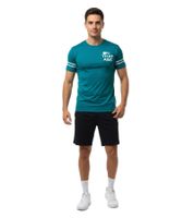 T-shirt de sport pour homme ON THAT ASS Wess, style moderne, idéal pour le fitness et les loisirs. Design élégant, vert.
