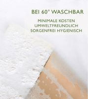 4er Pack Saugstarker Swuper Spülschwamm nachhaltiger Schwamm Putzmittel aus Luffa oder Baumwolle Beige/Weiß