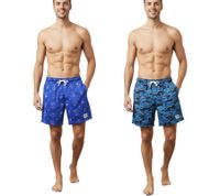Short de sport confortable SCOTCH & SODA pour homme, bermuda en mesh, short de fitness SSSP25M266619, noir/bleu/pétrole ou bleu roi