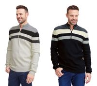 klassische FQ1924 FQKyle Herren Zip-Jacke mit Stehkragen Jacke 21900654 Schwarz oder Weiß