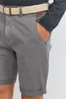 klassische 11 PROJECT PRFribus Herren Chino Shorts inkl. Gürtel mit Knopf und Reißverschluss Shorts 20714807ME in Blau, Schwarz oder Grau