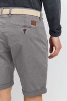 klassische 11 PROJECT PRFribus Herren Chino Shorts inkl. Gürtel mit Knopf und Reißverschluss Shorts 20714807ME in Blau, Schwarz oder Grau