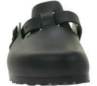 Practical BIRKENSTOCK Boston EVA Clogs for Women and Men, Slip-on Shoes, Regular Width, Made in Germany, 1002314, Black