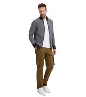 Classic FQ1924 FQHarris Men's Cargo Pants with Button and Zip - Casual Trousers 21900476-ME in Brown, Green, or Black