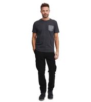 Classic FQ1924 FQHarris Men's Cargo Pants with Button and Zip - Casual Trousers 21900476-ME in Brown, Green, or Black