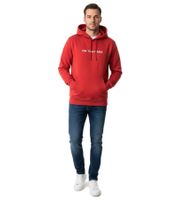 ON THAT ASS Bale Herren Hoody Kapuzen-Pullover Baumwoll-Sweater mit Kängurutasche Hoodie Rot