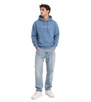 ON THAT ASS Bale Herren Hoody Kapuzen-Pullover Baumwoll-Sweater mit Kängurutasche Hoodie Blau