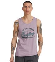 Classic BLEND BDLingo Men's Crew Neck Tank Top 20714921ME White, Blue, Purple, or Turquoise