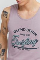 Classic BLEND BDLingo Men's Crew Neck Tank Top 20714921ME White, Blue, Purple, or Turquoise