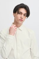 Classic CASUAL FRIDAY CFFolke LS Men's Long-Sleeve Business Shirt with Button Placket 20505638 Light Blue, White, or Dark Blue