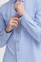 Classic CASUAL FRIDAY CFFolke LS Men's Long-Sleeve Business Shirt with Button Placket 20505638 Light Blue, White, or Dark Blue