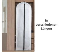 Breathable Luk-Aves Garment Bag for Wedding Dresses, 180cm or 140cm, White