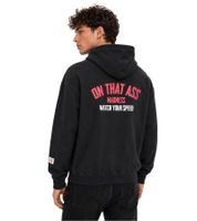 ON THAT ASS Vince Herren Hoody Kapuzen-Pullover Baumwoll-Sweater mit Kängurutasche Hoodie Schwarz
