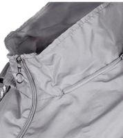 Timeless Wedolina Linda Women's Transitional Jacket, Short Coat with Detachable Hood, Sporty Spring Jacket, Peach-Orange or Light Gray