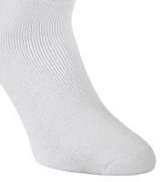 3 Pairs of Circulation-Friendly SOCKSWEAR Diabetic Socks for Women and Men, Cotton Socks with Comfort Cuff, White, Black, or White/Gray