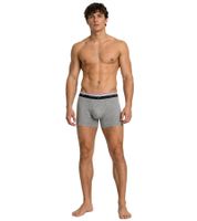 Timeless 3-pack TRUE style Men's Boxer Shorts, Sustainable Cotton Underwear 7656082 Black/Gray/Red