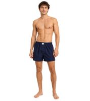 klassisches 3er Pack TRUE style Herren Boxershorts nachhaltige Web-Boxershorts Baumwoll-Shorts 8975684 Dunkelblau/Blau-kariert/Blau-Weiß-gestreift