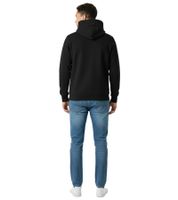 weicher ON THAT ASS Arcano2 Hoodie Herren Baumwoll-Sweater mit Fleece-Innenfutter Schwarz