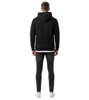 Classic ON THAT ASS Bale Men's Hoodie, Cotton Pullover with Kangaroo Pocket, Black
