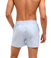 Classic 9-pack TRUE style men's boxer shorts, sustainable cotton shorts 8975684 Blue/White striped/checked